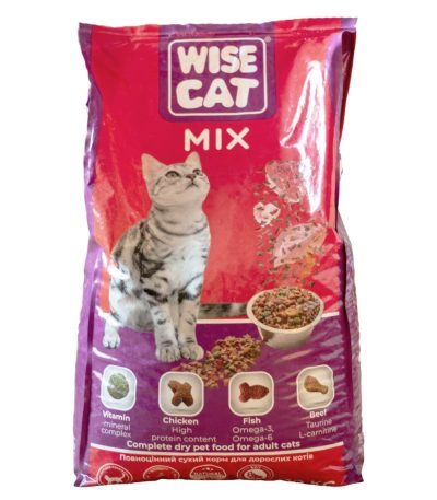 Hrana Uscata Pisici Peste Vita Pui Wise Cat