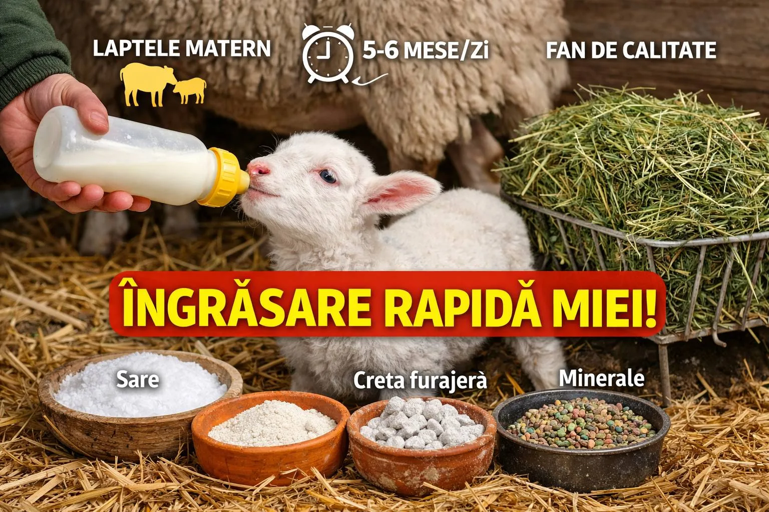 ingrasare miei